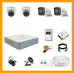 Dahua, cp plus, hikvision cctv camera kit