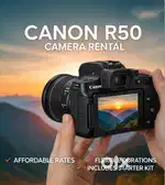 Canon Mirrorless camera for rent