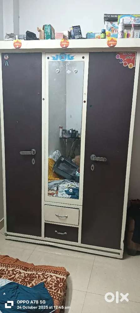 Almira three door 2 year old