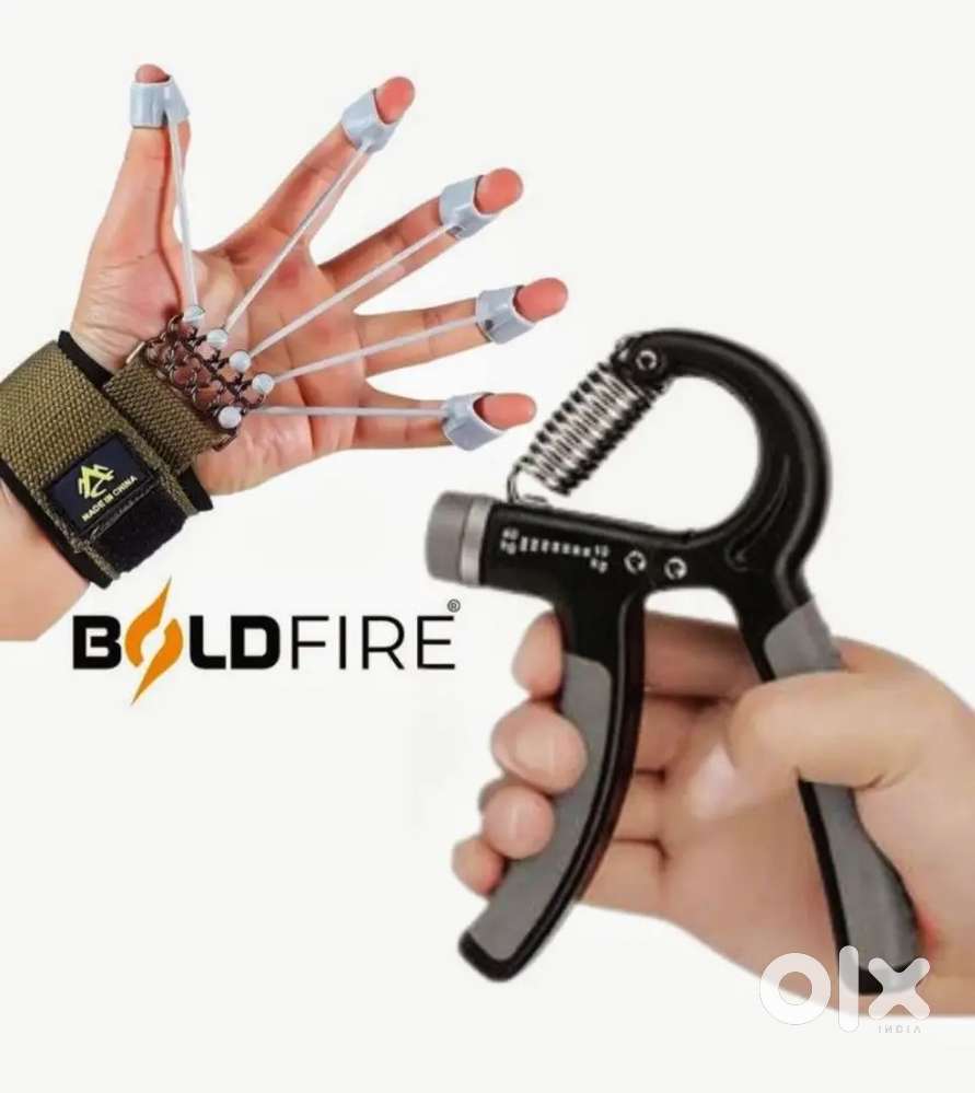 Combo Finger Exerciser for Muscle Buildind & Injury Recovery Hand Grip