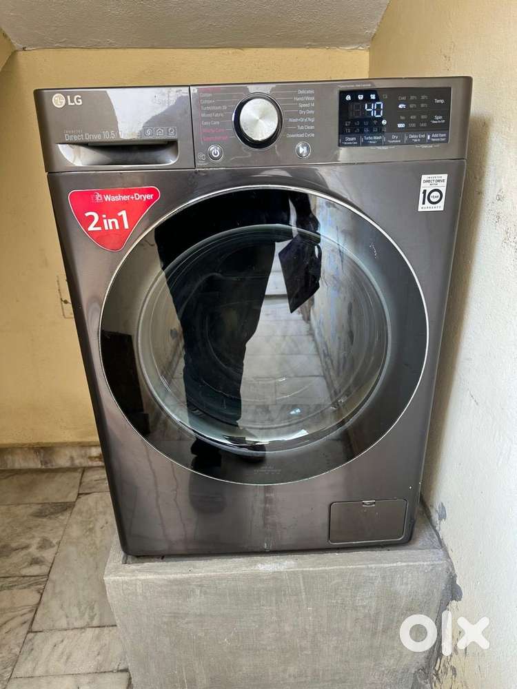 L g front load fully automatic 10.5/7 kgs 2in1 model 2021