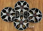 17inch oem Kia seltos gt line diamond cut Lite used set of 4 alloys