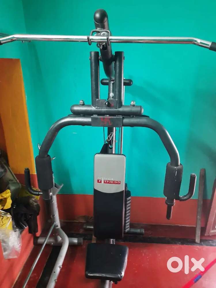 HEAVY DUTY MULTIGYM, BENCH PRESS, 15KG DUMBELL PAIR