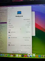 2.7 year old Macbook air M1 for sale