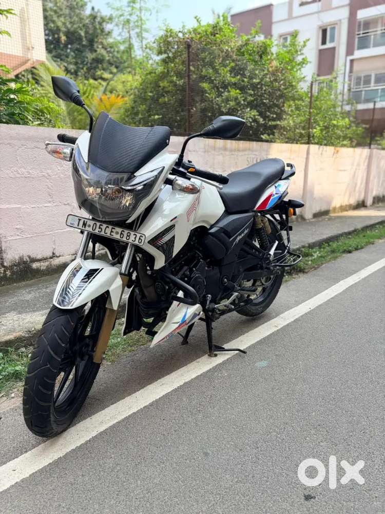 TVS APACHIE RTR 160 2V, 2021,SINGLE OWNER,pay:15000,get it in emi