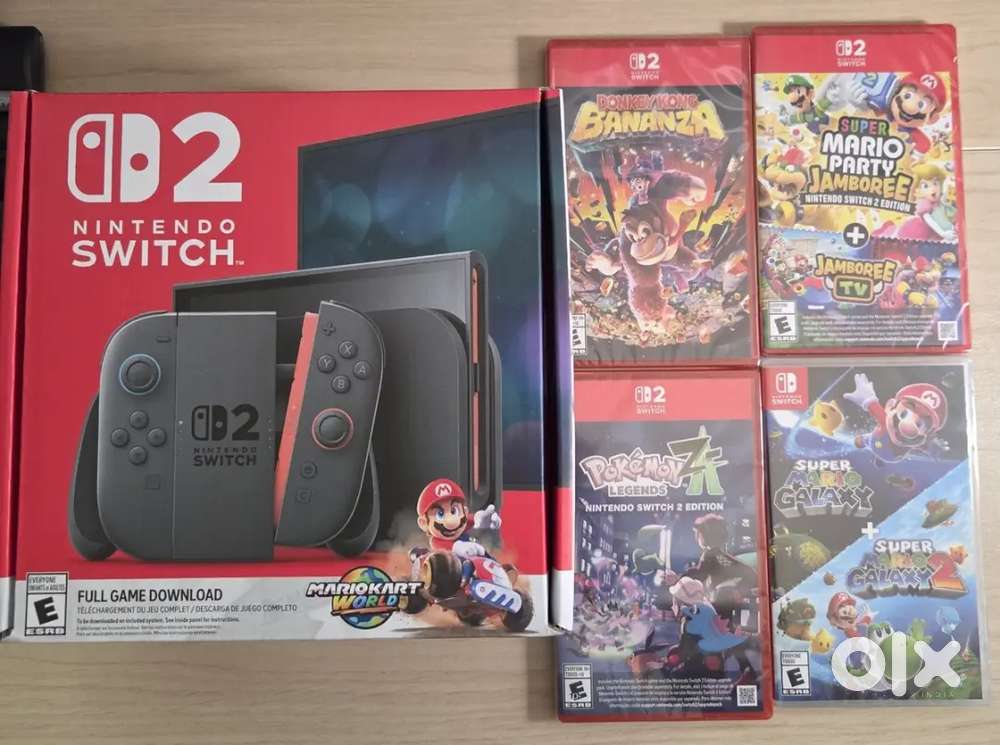 Nintendo Switch 2 Console Bundle with Mario Kart World
