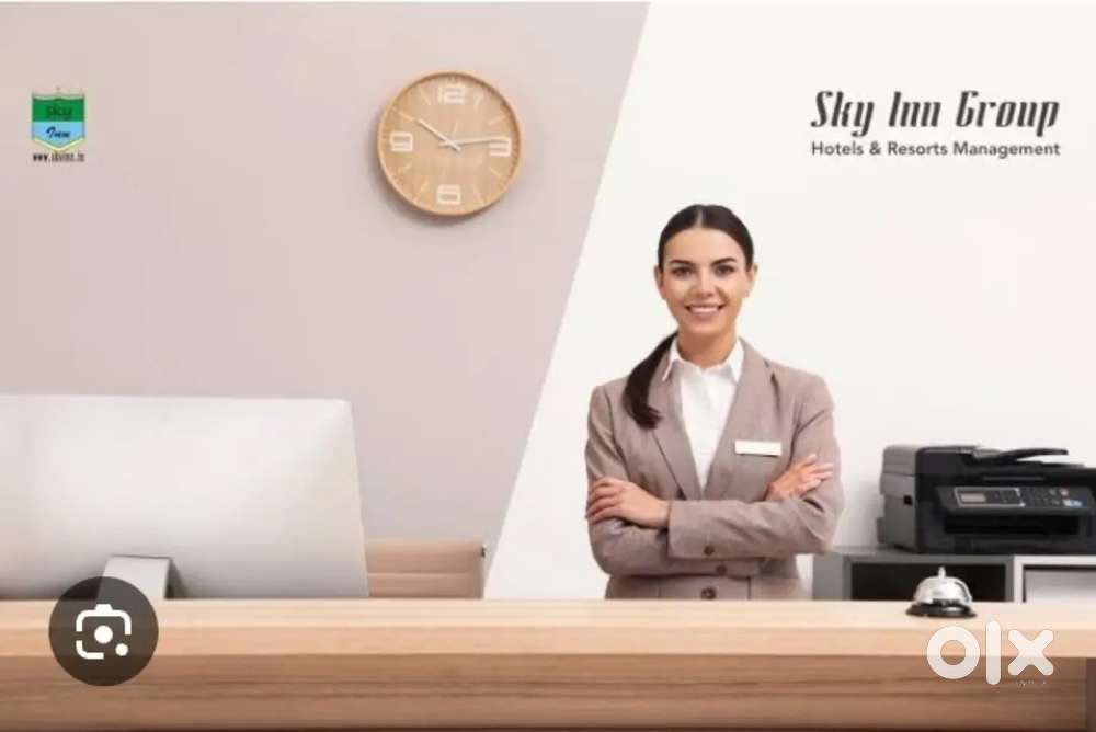 Receptionist and front office