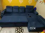 5 Seater Sofa cum bed for sale 1year old less used good quality.