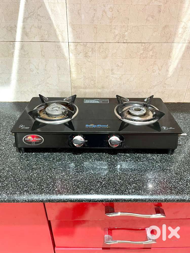 Gas stove two burner