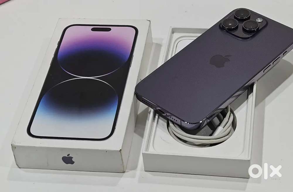 I phone 14 pro max 256 Gb 84% battery