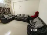7 Seater Sofa along with cushion-- Well maintained