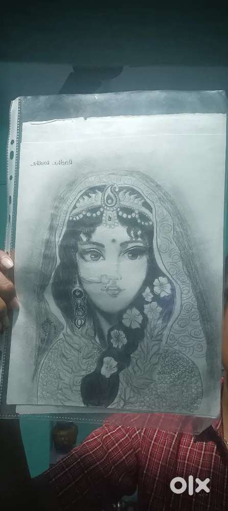 Radha Rani sketch