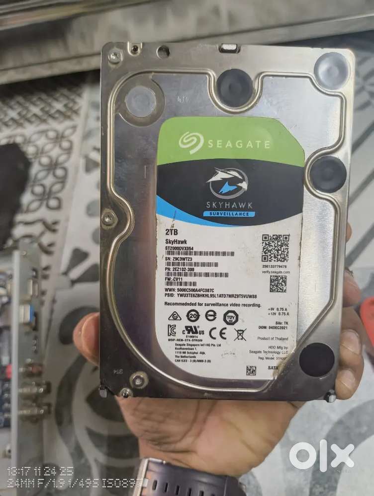 2tb Seagate hard disck