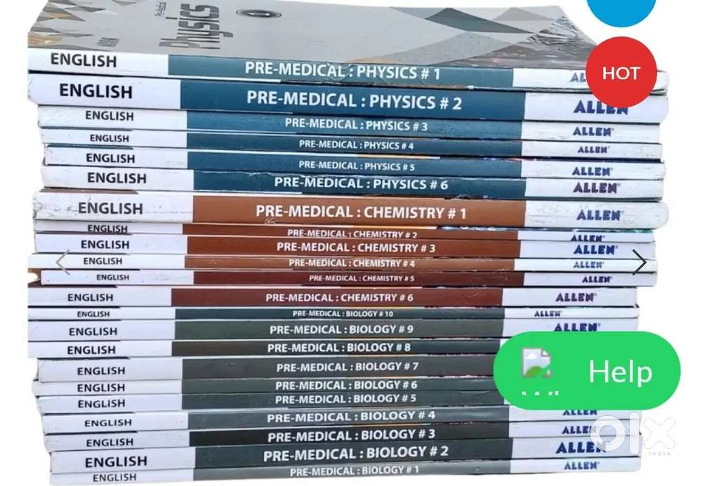 Allen books with all extra material