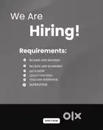 WE ARE HIRING BOTH MALE NA FEMALE CANDIDATE