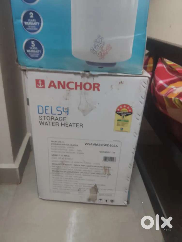 Anchor geyser 25 liters