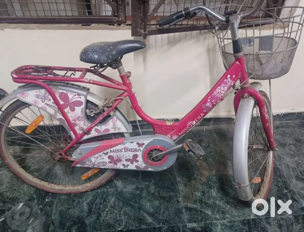 One Year Old Ladies Bicycle. It is not much used.
