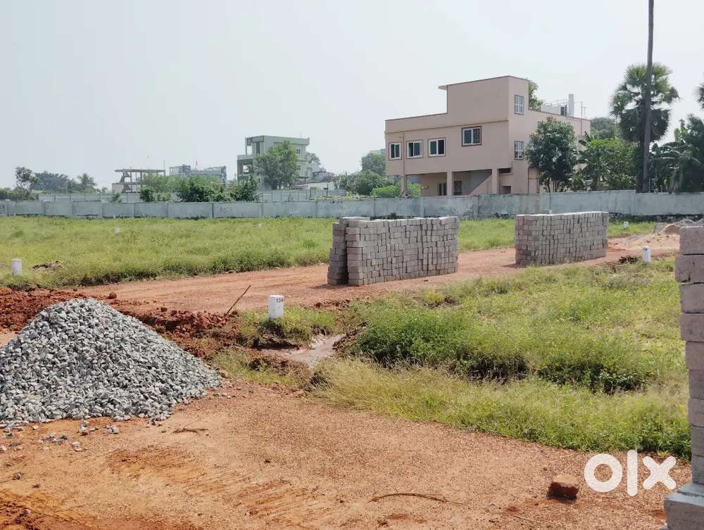 200sqyds east facing Beach View vuda plot at chepaluuppada INS kalinga