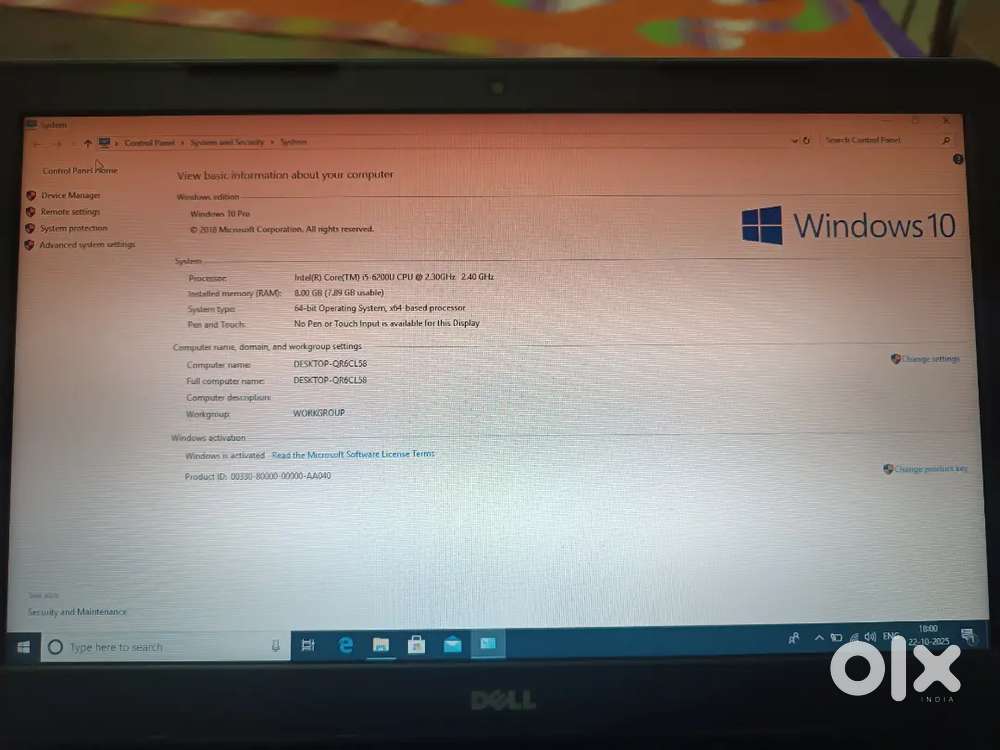 Dell intel core i5