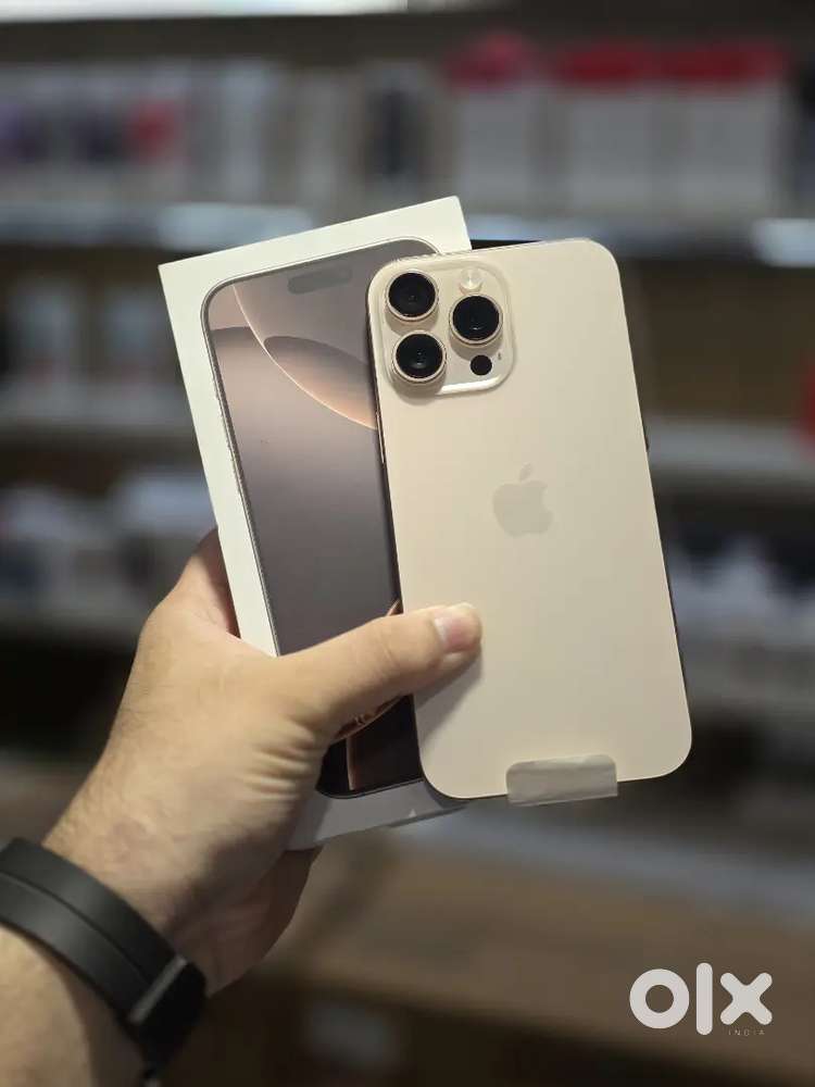 IPHONE 16 PRO MAX - DESERT TITENUM COLOUR - 100% CONDITION-