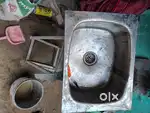 Steel wash basin