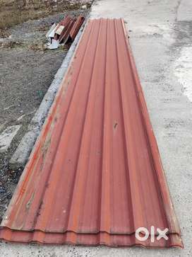 Roofing metal sheets