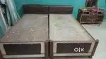 double bed  good condition.. Sagun wood
