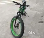 Bicycle with gears , new condition and modified drifting tiers.