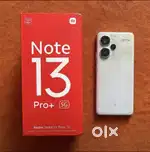Note 13 Pro plus 5G hai 8-256 Gb All original phone never repair