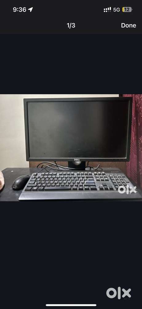 Dell 18” LCD Display with HP CPU