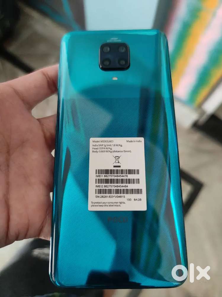 Poco M2 pro, 4/64 condition like new.