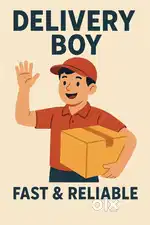 Delivery boy