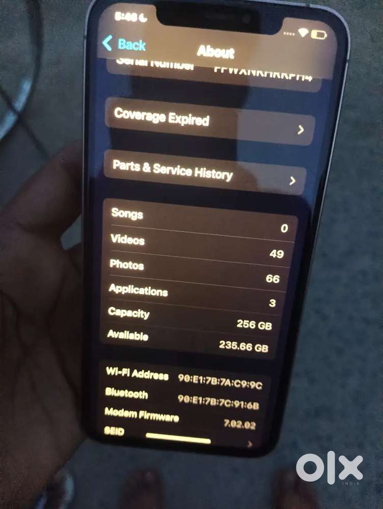 I phone ax Max 256 gb