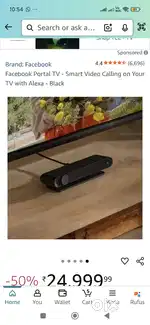 Facebook Portal TV - Smart Video Calling on Your TV