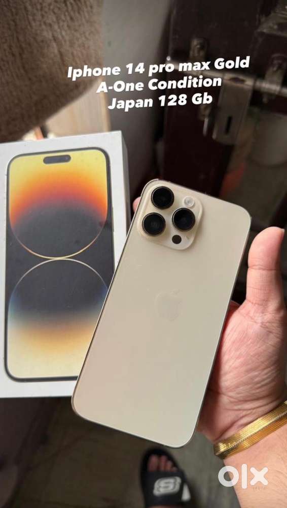 14 pro max 128gb gold colour