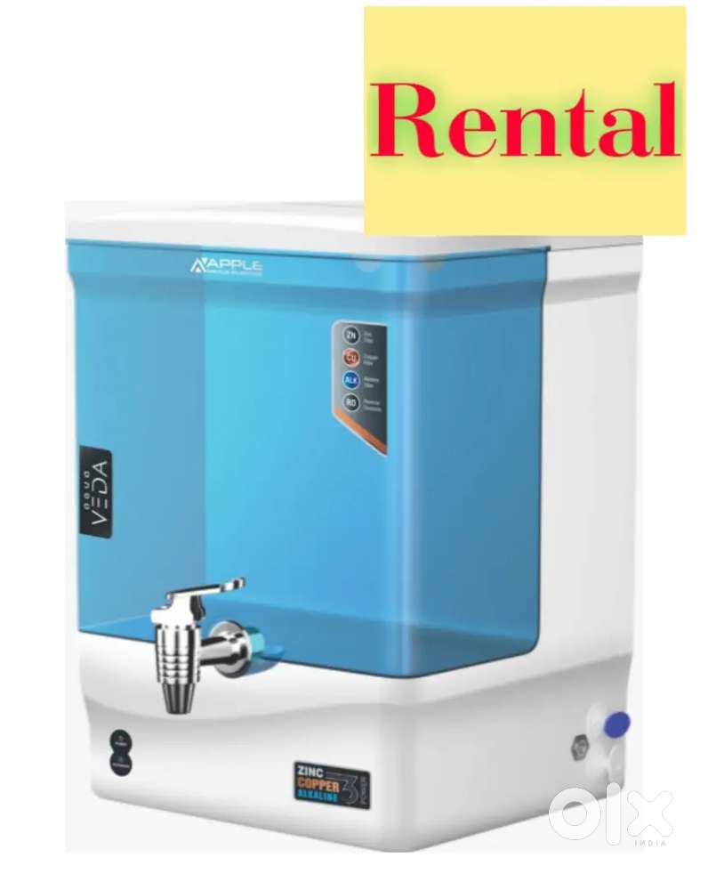 Ro water purifier available on rent