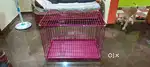 Smarty pet metal foldable and portable dog cage