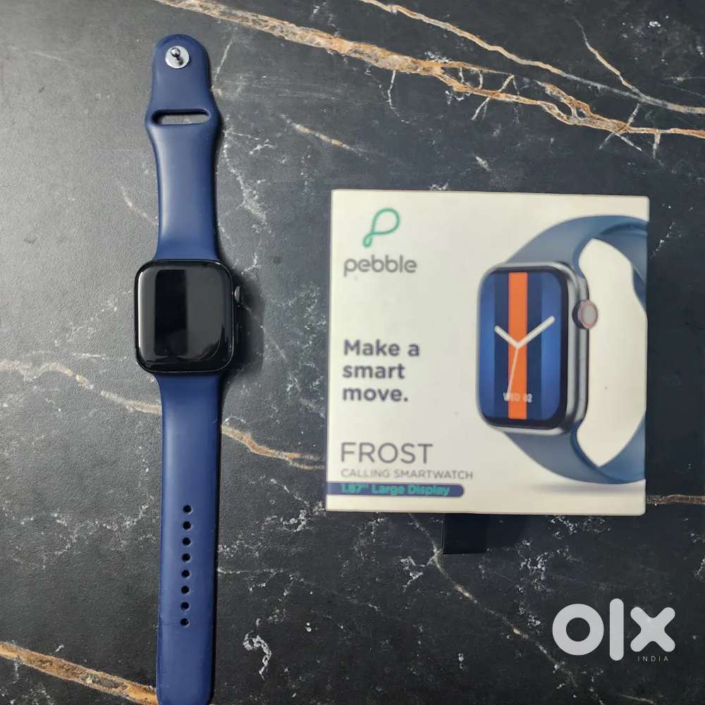 Pebble Frost Watch Blue colour