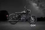 Royal Enfield 500 original silencer
