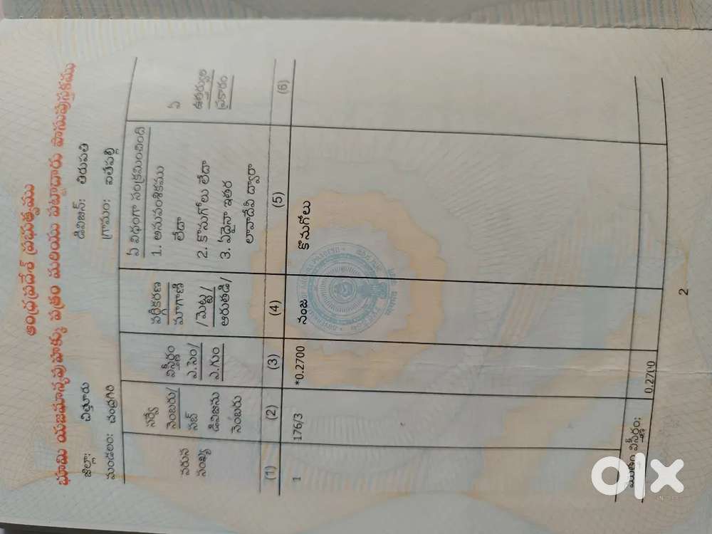 27 cents.. Original Patta land.suitable for form House near Ithepalli