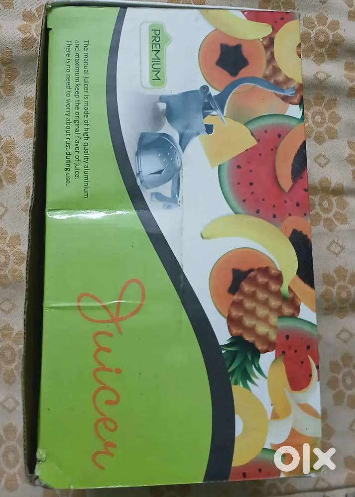 New Aluminium juicer