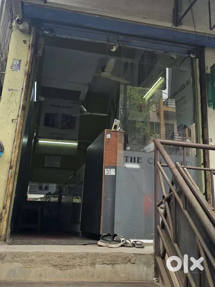 दुकानगाळा भाड्याने देणे लक्ष्मीपुरी कोंडावळ शारदाकॅफे मेनरोडटच 300sqft