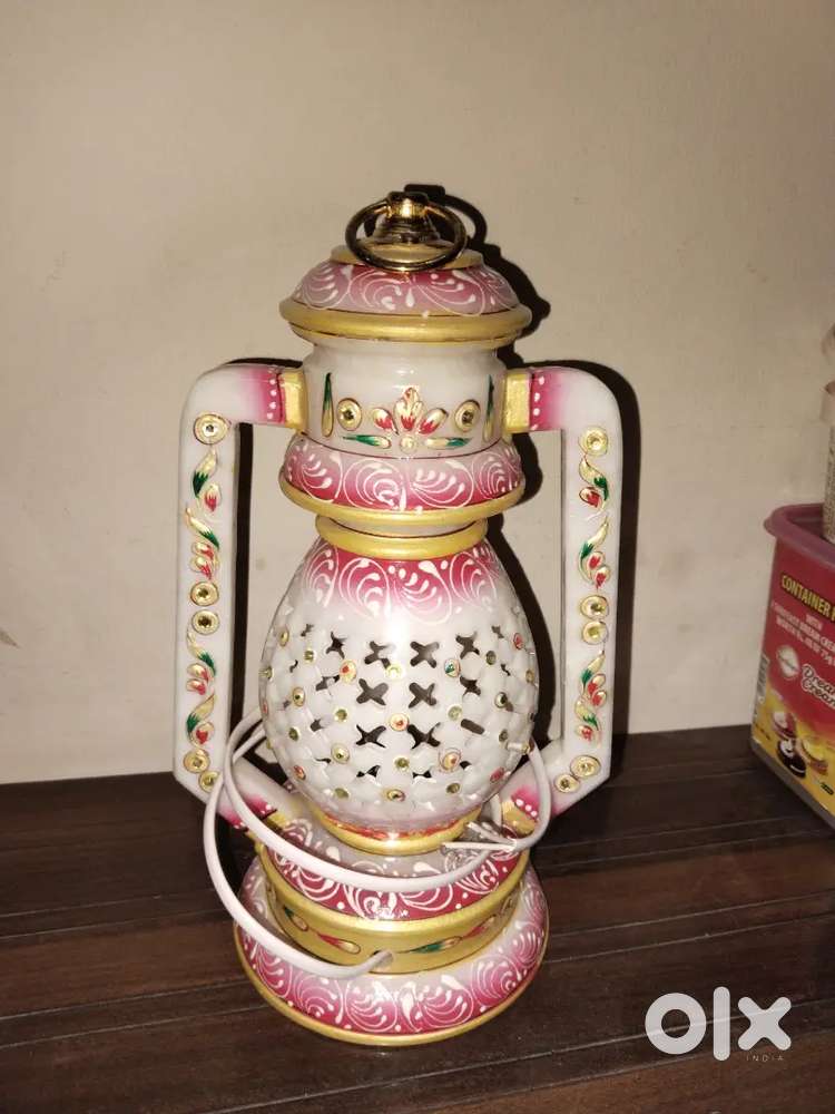 Marble Lantern (9x12), Marble Lantern Handmade from Rajasthan