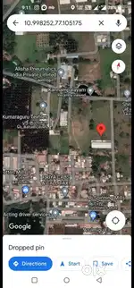 Industrial/Residential land sale in kannampayam 20 ft road