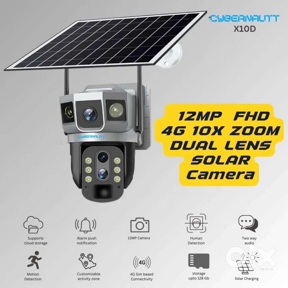 Solar CCTV camera