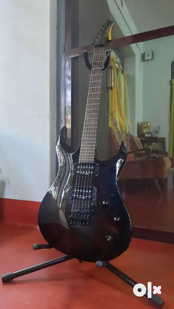 Washburn XM Series Floyd Rose Guitar-Black for Sale