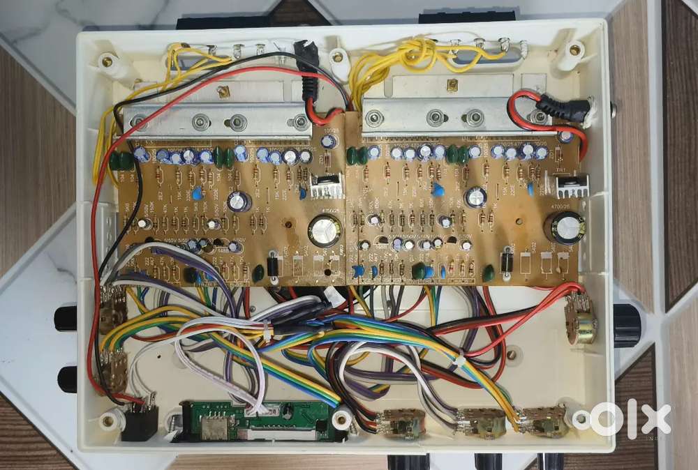 Powerful Dual 4440 Amplifier setup for sale