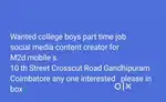 Hiring  you tube video and social media  creator M2DMOBILES