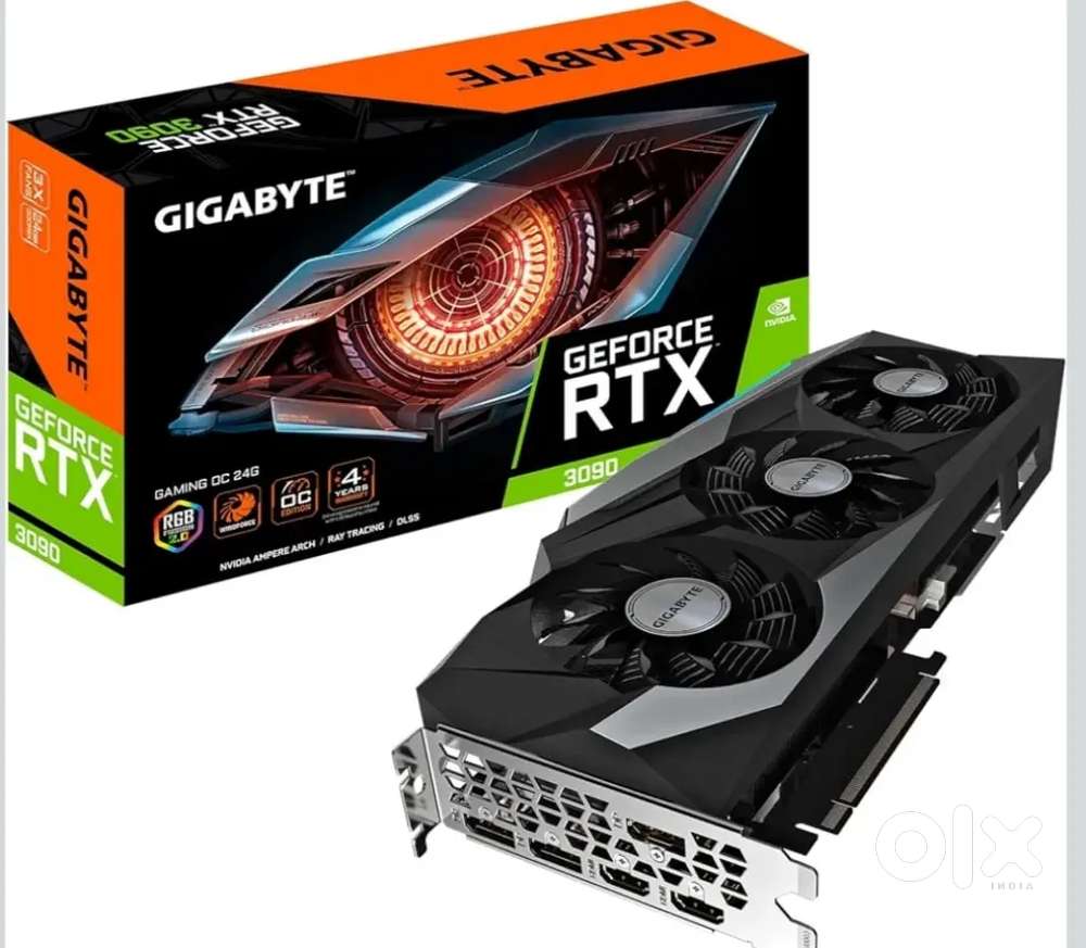 GIGABYTE RTX 3090 GPU 24GB WORKING