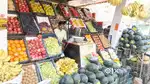 Fruite Rack and fruit juice counter